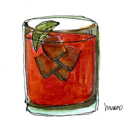 M WOOD COCKTAILS OLD FASHIONED